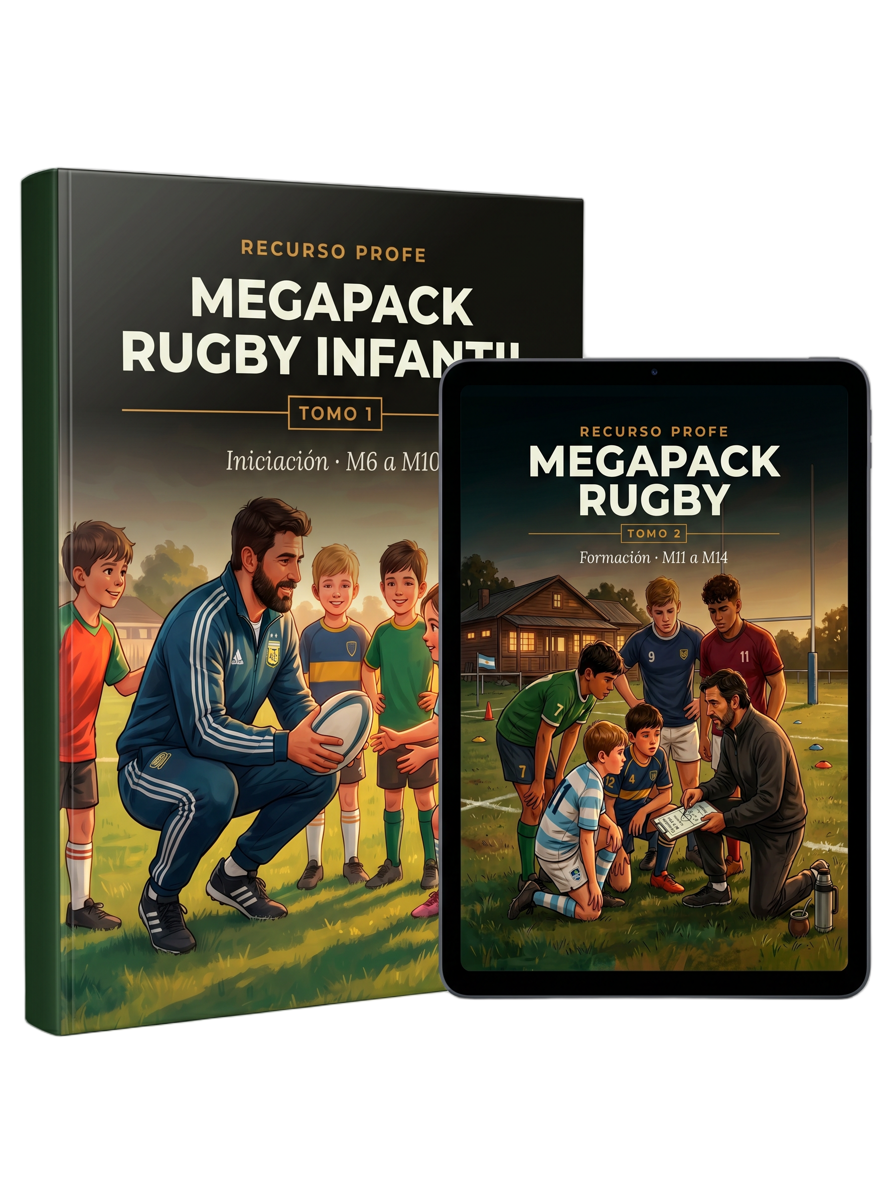 Megapack Entrenador Rugby Infantil
